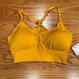 Mustard Yellow Sports Bra (size M)
